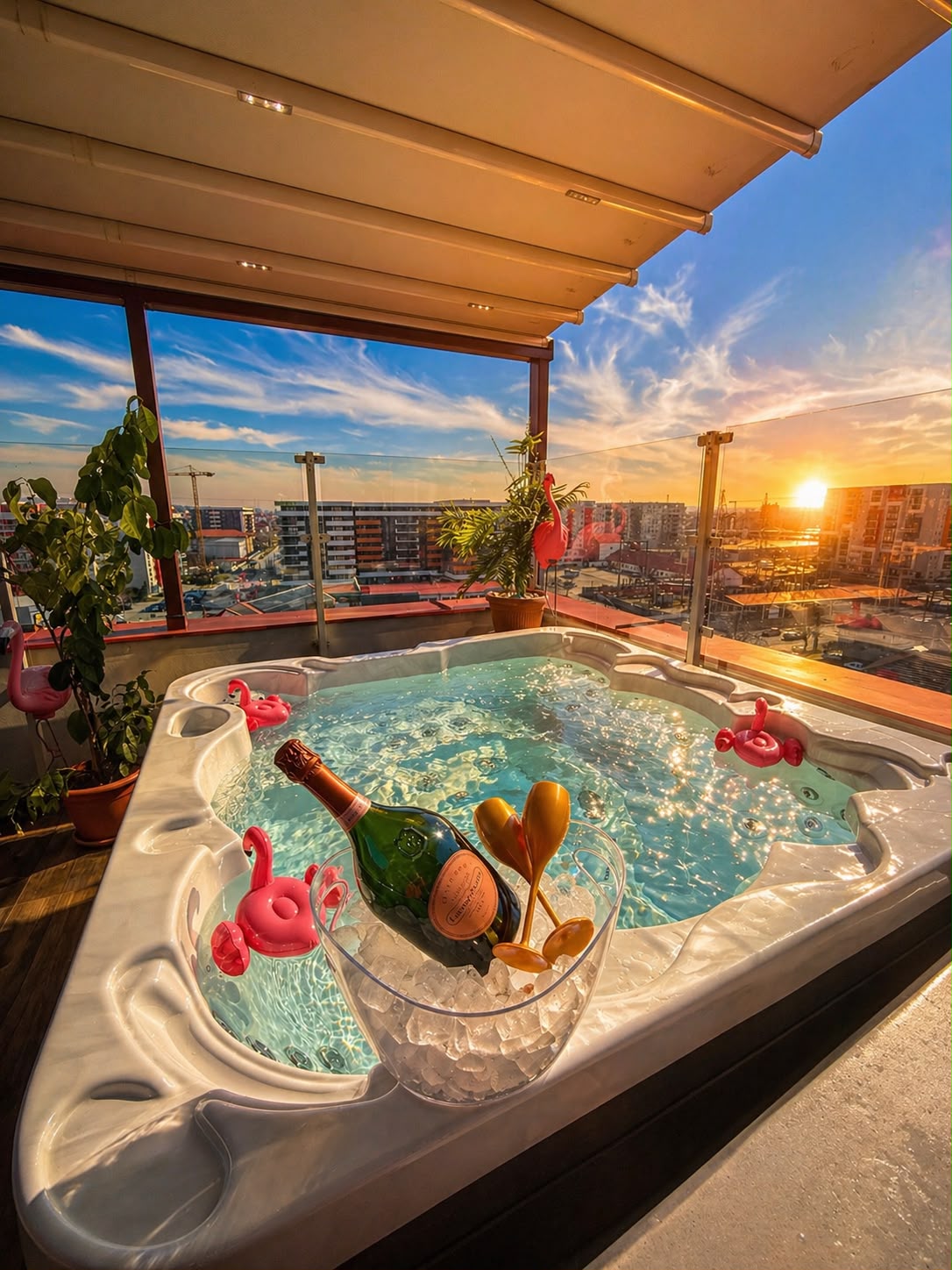 Rooftop Jacuzzi