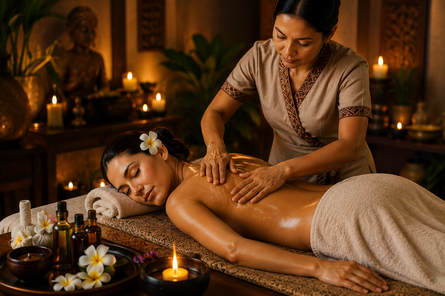 Candle Massage - Lumânare & Mătase